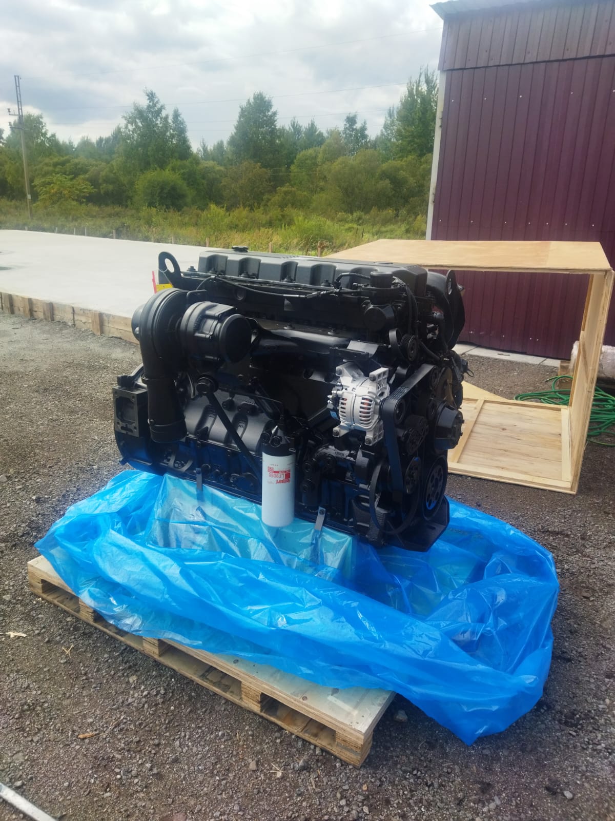Двигатель в сборе Cummins QSZ13-C550-30 для буровых установок ZEGA D480A, гидравлических перегружателей Yonggong-Borus YGZ 850